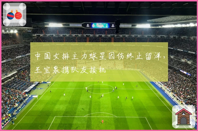 中国女排主力球星因伤终止留洋，王宝泉携队友接机